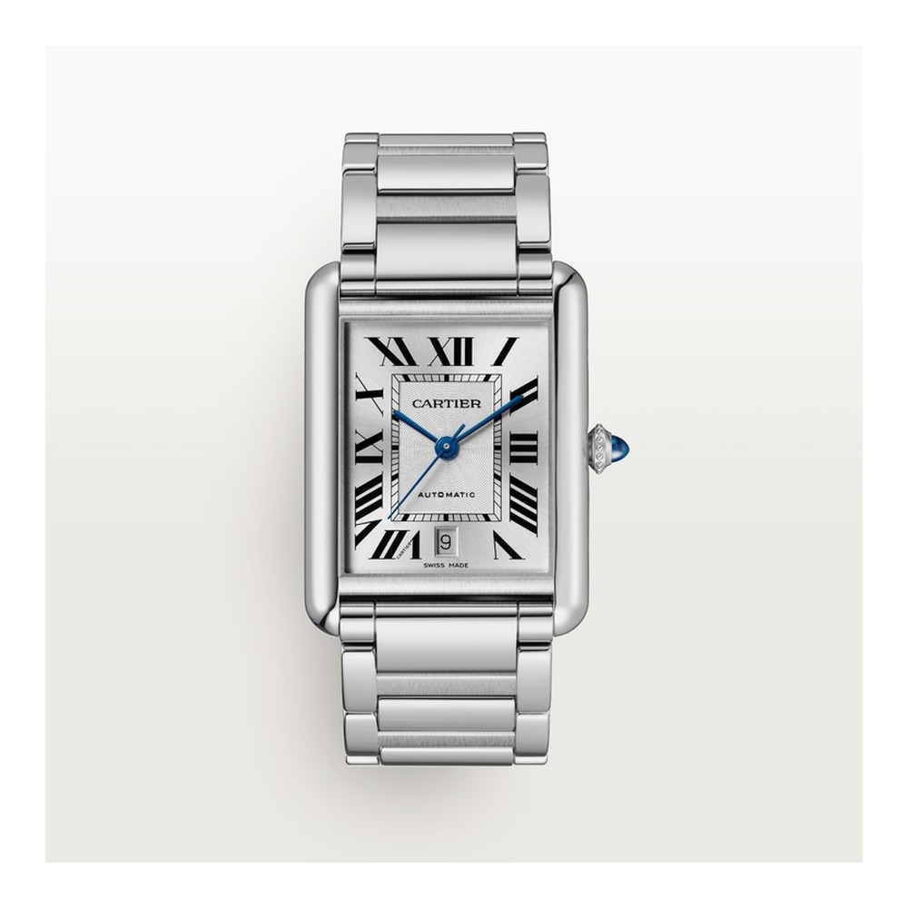 Cartier Tank Must Extra-Large Otomatik Guilloché Kadran Çelik