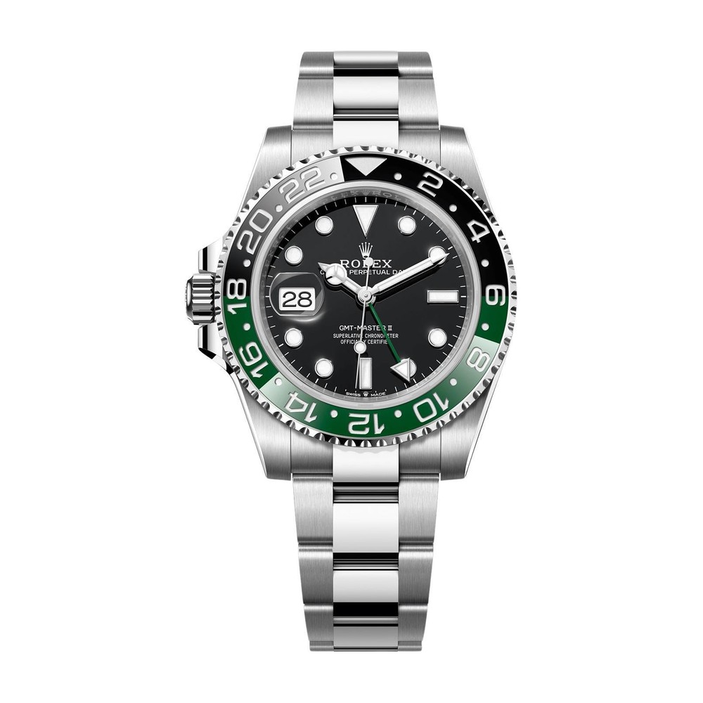 Rolex GMT-Master II 40mm 'Sprite' Sol Tepe Yeşil/Siyah