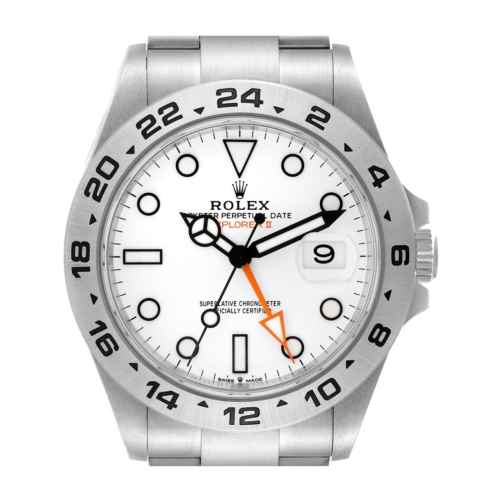 Rolex Explorer II 42mm Beyaz 'Polar' Kadran