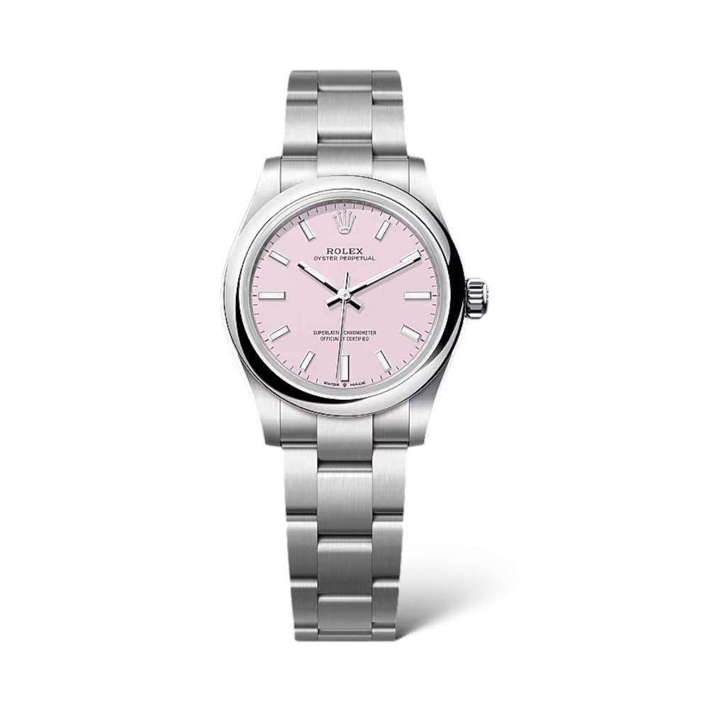 Rolex Oyster Perpetual 31mm Şeker Pembesi Candy Pink Kadran